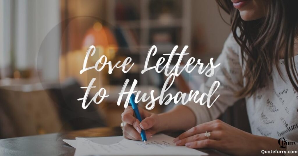 Love Letters to Husband